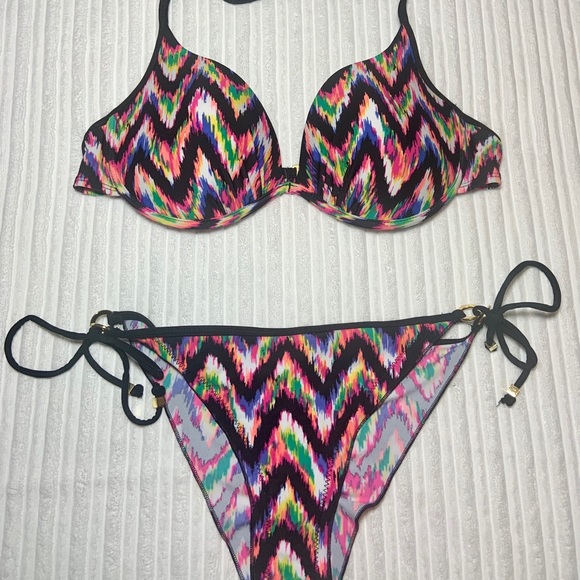 🌞 Ocean Core NWOT multicoloured bikini - Picture 1 of 5